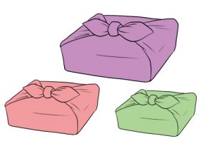 風呂敷の代用法